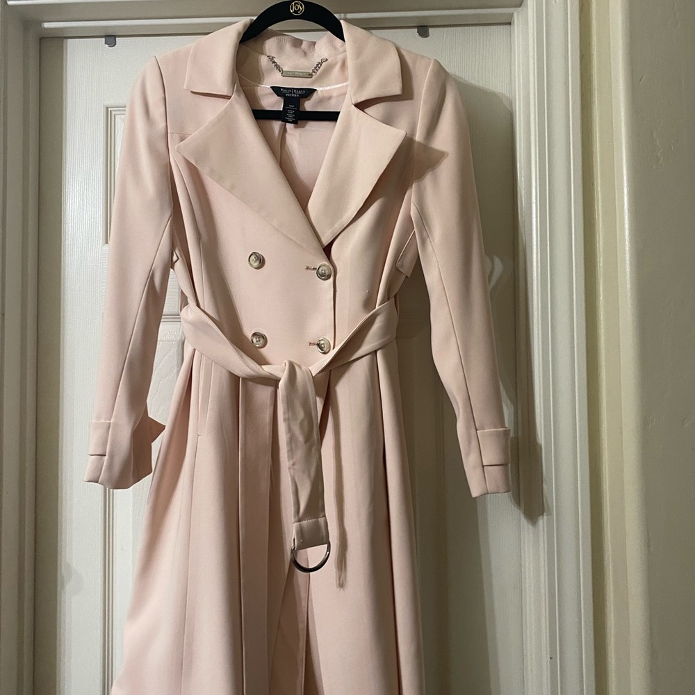 White House Black Market Trench Coat.